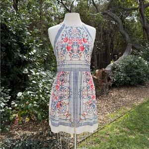 BCBGMaxAzria "Cambria" halter dress - size 4